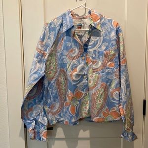 Totem By the Sea Long Sleeve‎ Blouse